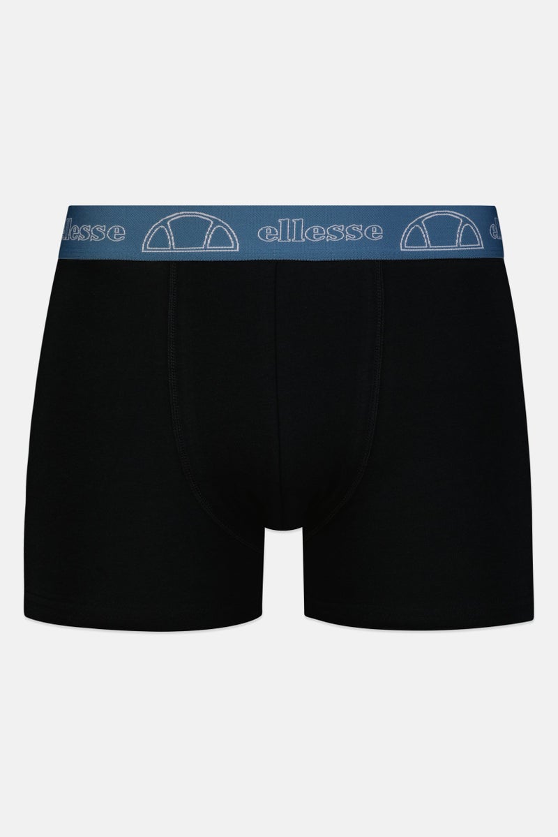 Ellesse Men 3 Pack Brand Logo Boxer Briefs, Multicolor - Image 5